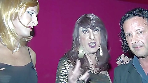 Horny tranny with a sexy ass fucked by a handsome dude