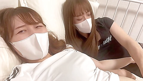 Japanese amateur brunette sucks and fucks a dildo and a cock